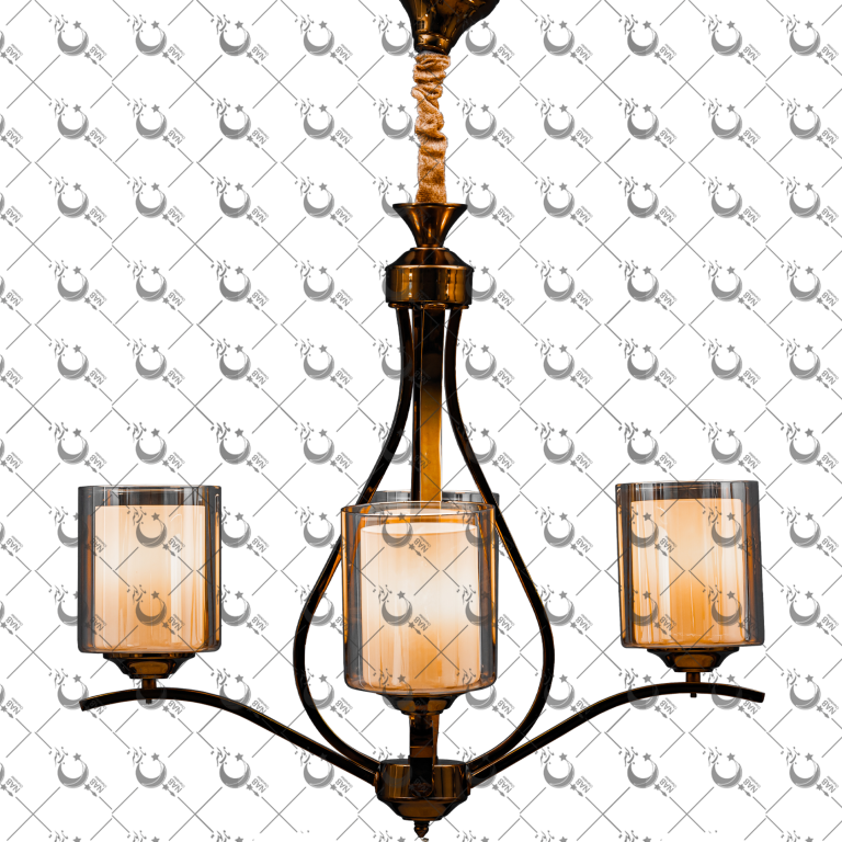 لوستر غنچه نئوکلاسیک ناب لوستر با بدنه فلزی در آبکاری نسکافه ای/طلایی/کروم/مشکی، حباب‌های دوگلس طلایی و کریستال‌های پیکوک، مناسب برای پذیرایی، هتل و سالن‌های مجلل در تهران"